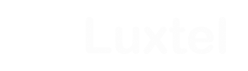 Luxtel logo white